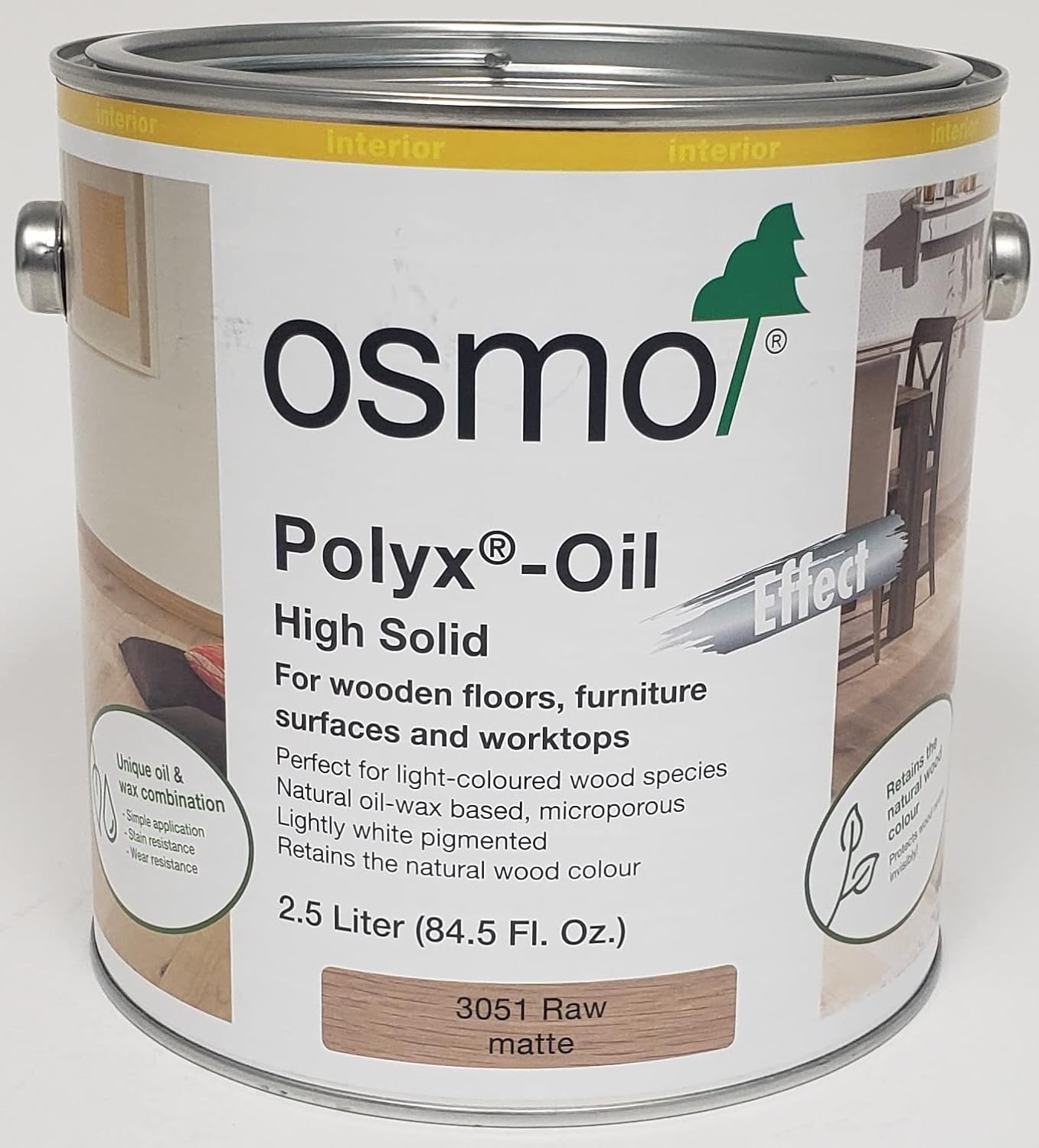 Osmo Polyx-Oil 3051 Raw 2.5 Liter