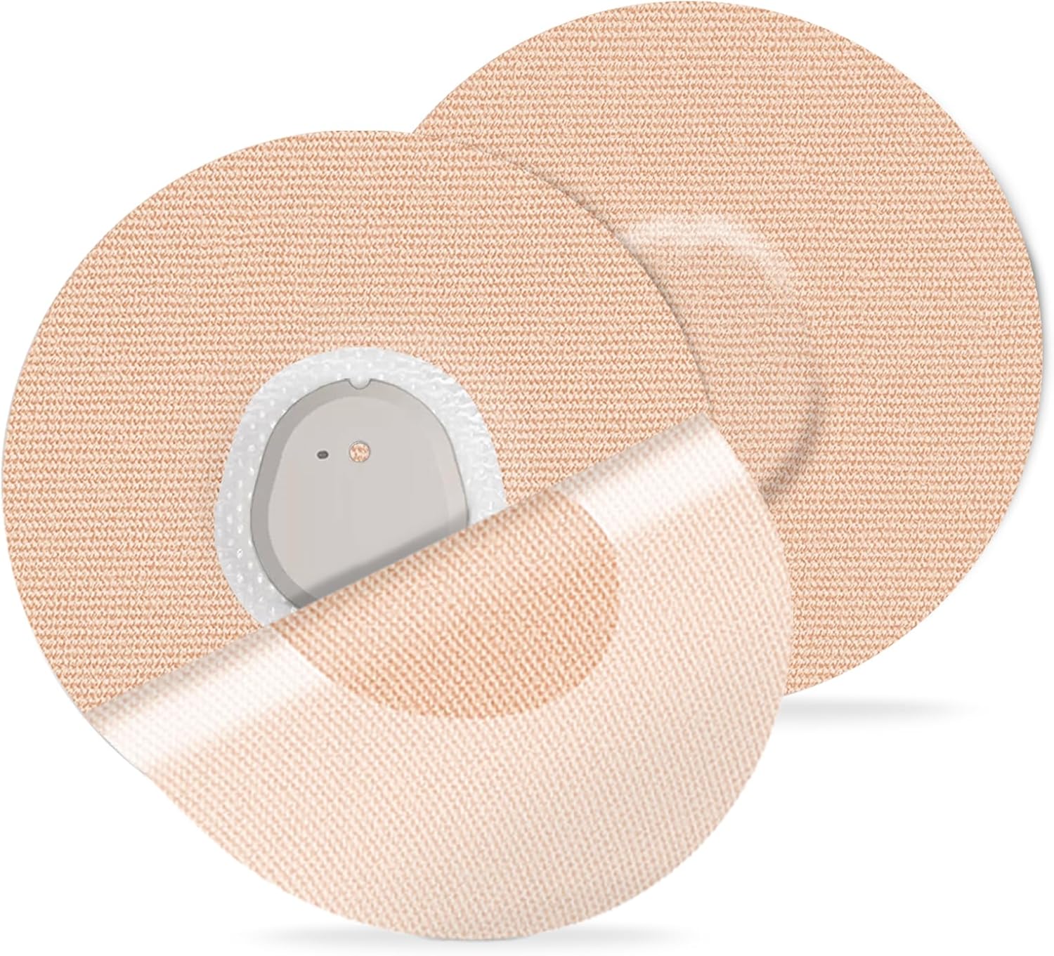 Kuruyo G7 Adhesive Patches 30Pack Waterproof Sensor Cover for stelo Overpatch Latex-Free Cotton Tape for 10+Days Long Stay Hypoallergenic Medical Glue No Hole