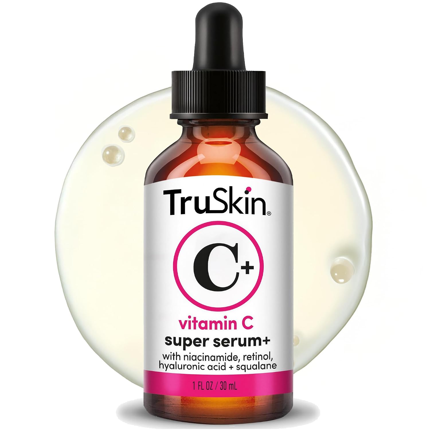 TruSkin Vitamin C Super Serum for Face, 5 Skin Benefits, 1 fl oz