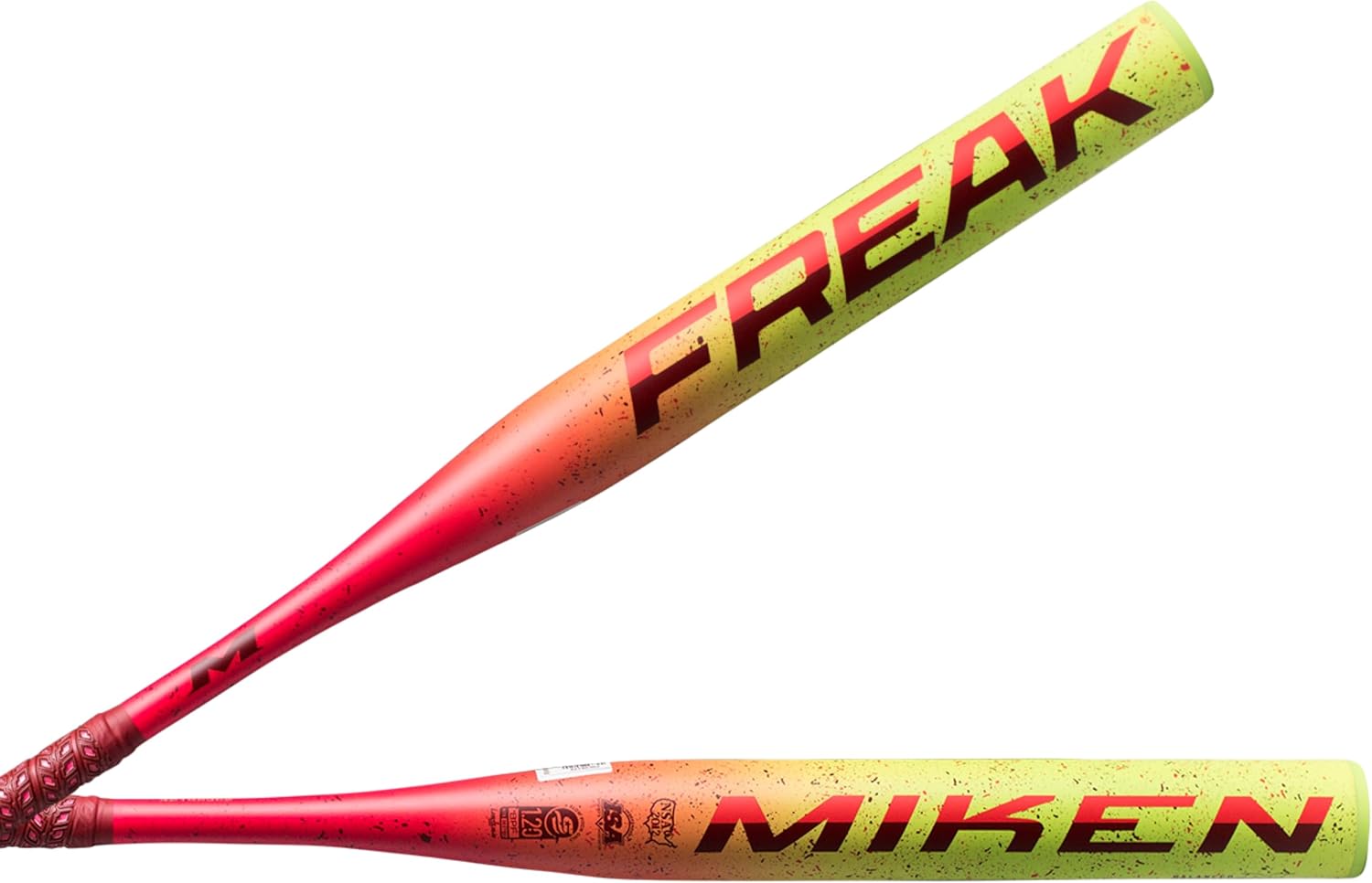 Miken | 2025 | Freak Slowpitch Softball Bat | USSSA | Balanced 1-Piece | 13" Barrel