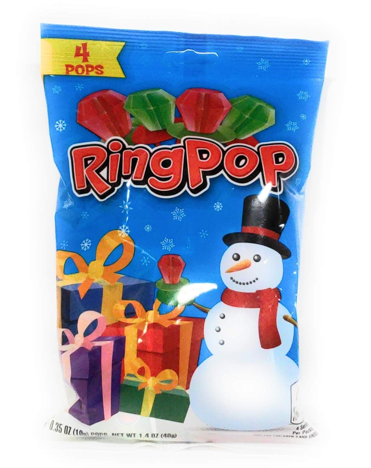 Limited Edition Christmas Ring Pops 1.4 Oz. (Pack of 1)