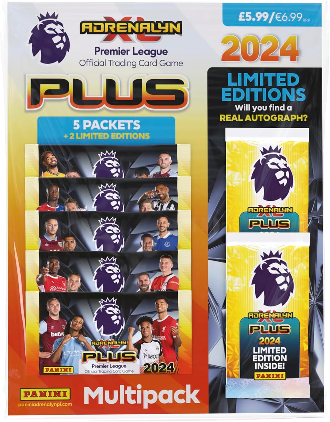 Premier League 2024 Adrenalyn XL PLUS Multipack