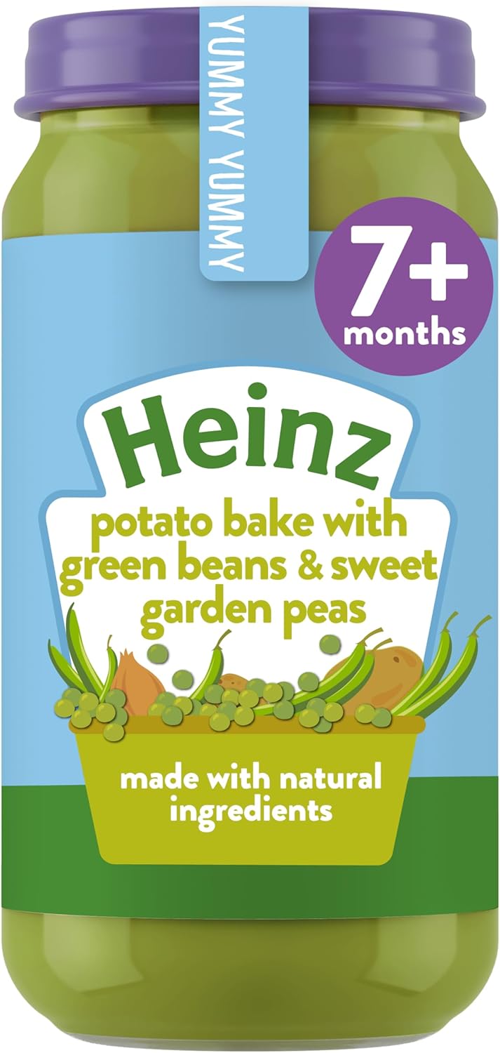 Heinz Baby Food Potato Bake with Green Beans & Peas 6x200g