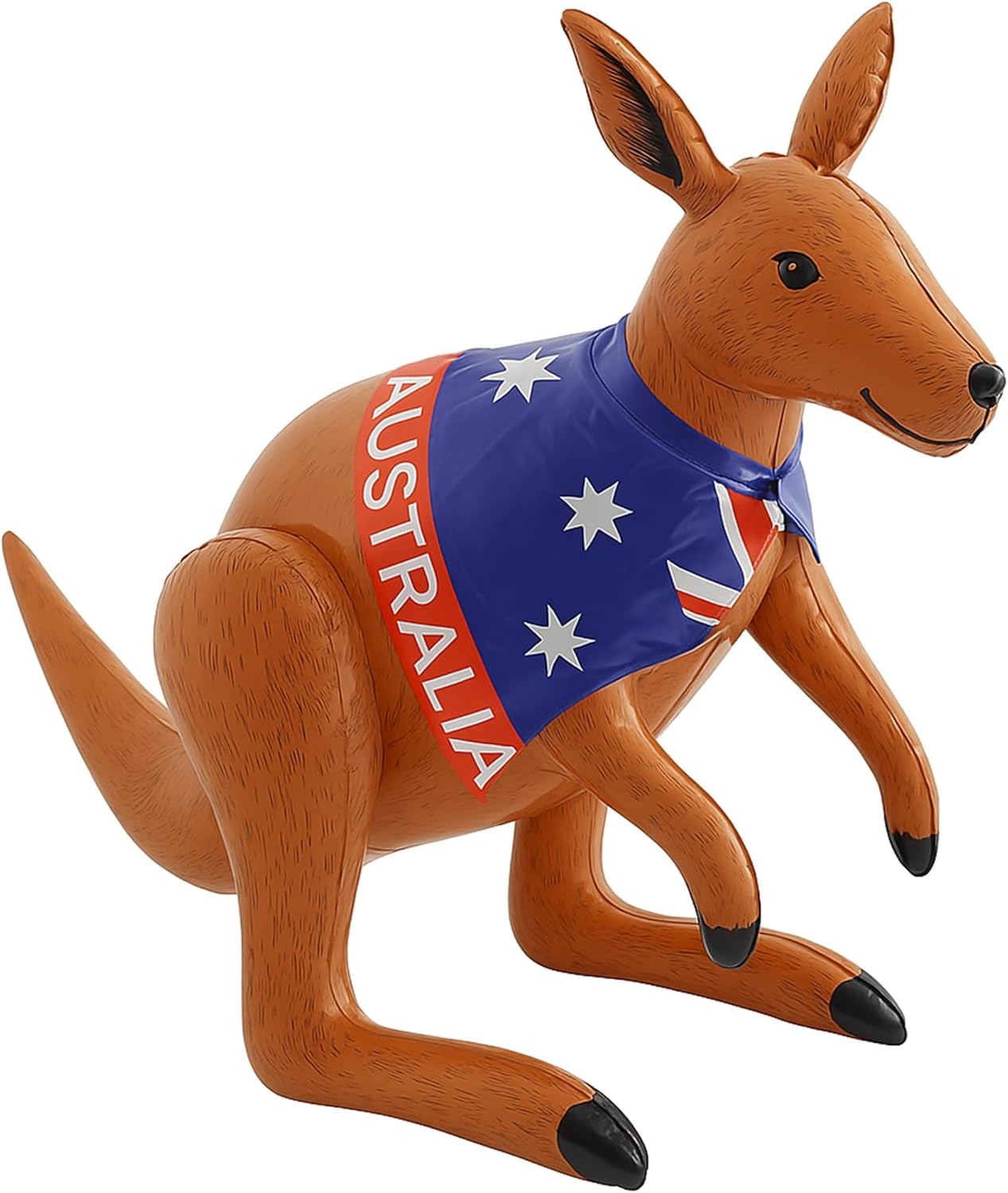 HiFEN® Inflatable Kangaroo with Australian Flag Design – 70cm Giant Aussie Party Decoration & Fun Toy