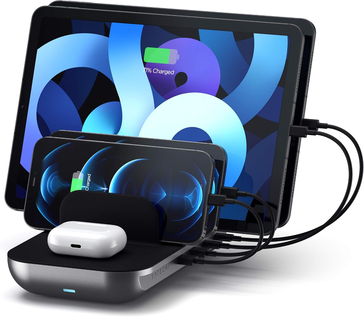 Satechi Multi-Device Charging Station with Wireless Charging