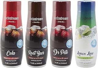 sodastream Flavors Original Variety Pack 440ml 4 Pack, 59.5 Fl Oz