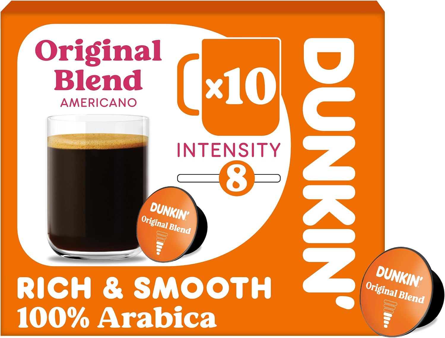 Dunkin' Dolce Gusto Capsules Original Blend - 10 Capsules