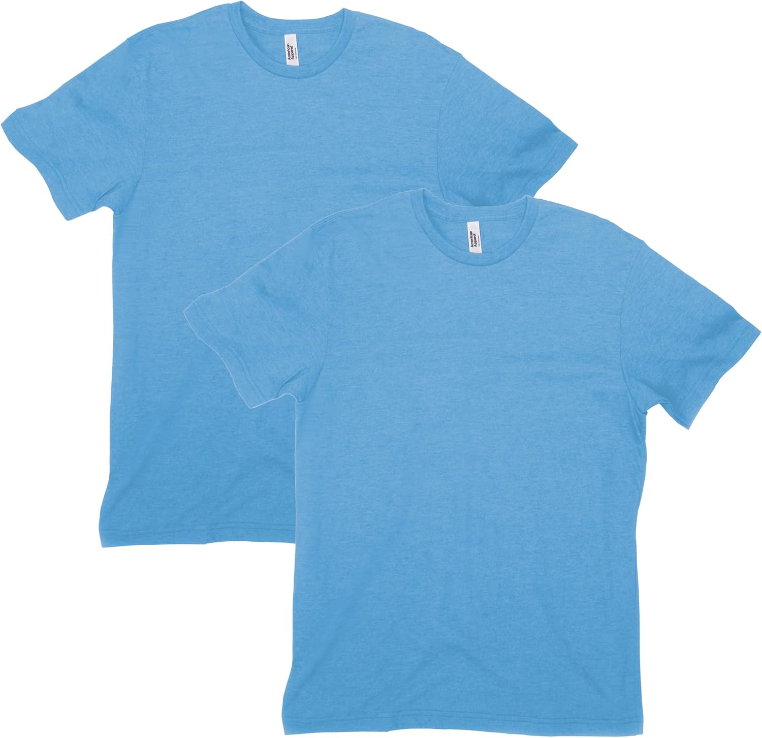 American Apparel Unisex Adult CVC T-Shirt, Style G2001cvc, 2-Pack