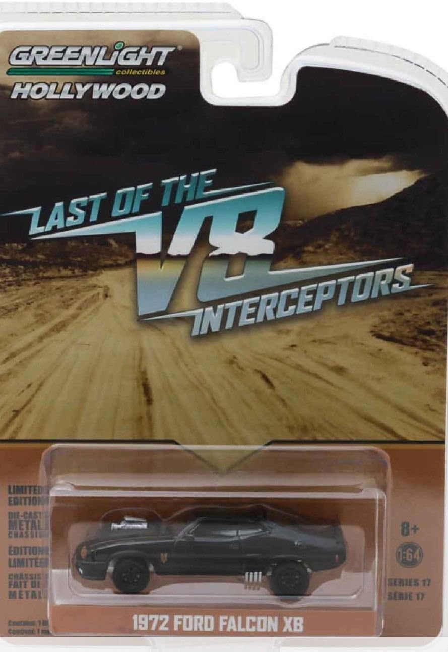 Greenlight - 44770A - Model 1973 FORD FALCON XB Last Of The V8 Interceptors DieCast Hollywood - 7cm Scale 1/64