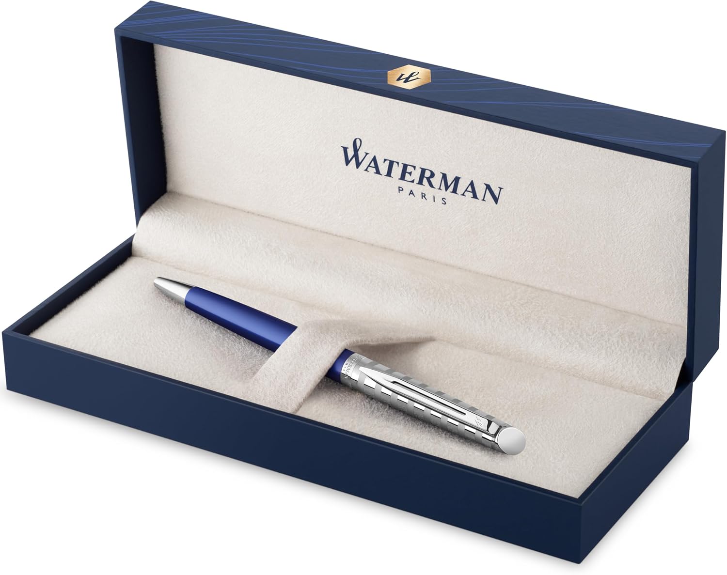 Waterman Ballpoint Pen, Hemisphere French Riviera Collection, Le Lounge Blue, Medium Point