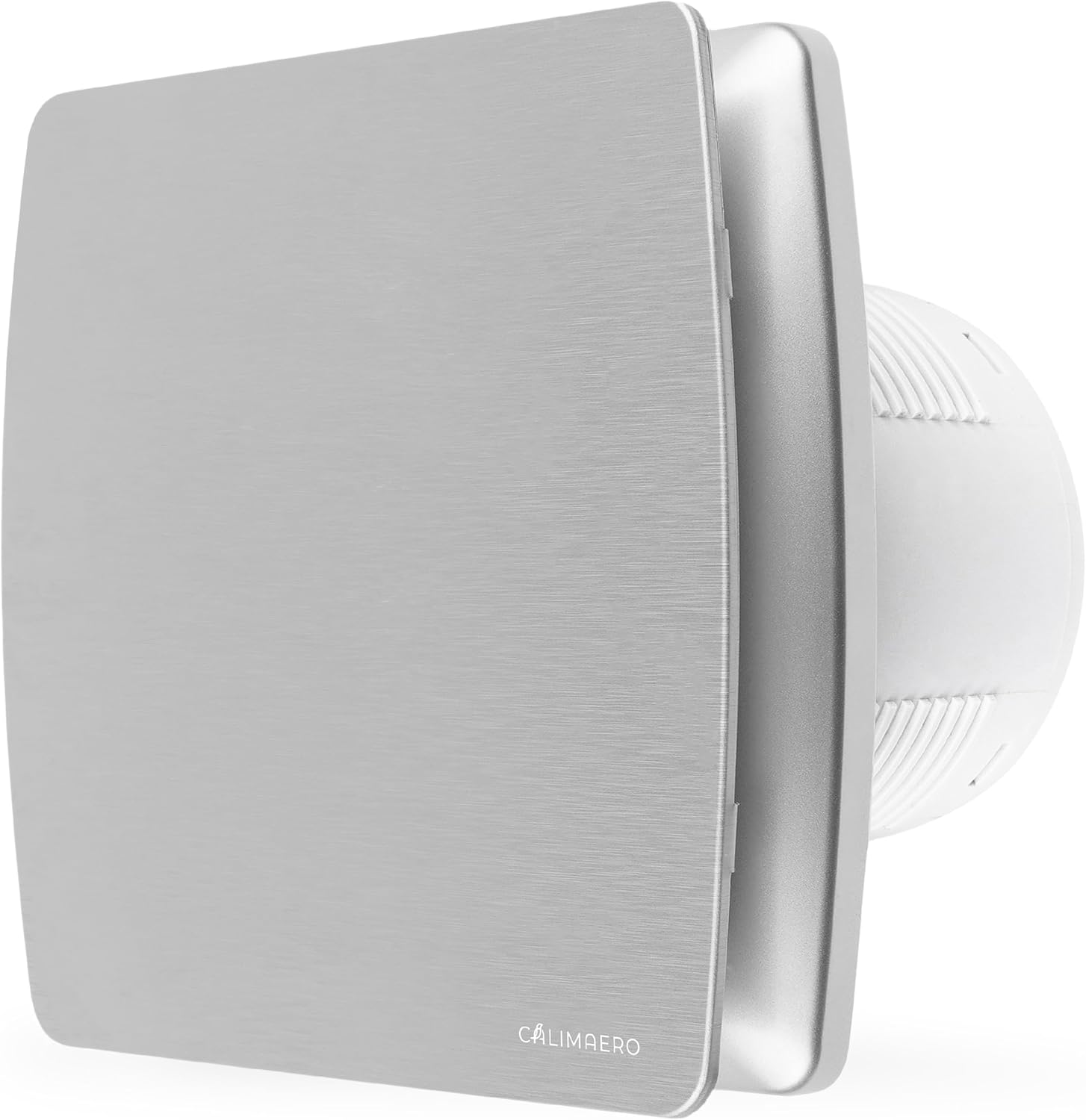 calimaero® BREEZE Bathroom Extractor Fan 100mm with Over-run And Backdraft Shutter, 4 inch Bathroom Fan with Humidity Sensor, Energy Efficient, Quiet, Plastic 12 W, 95m³/h, 32db, Ipx4,