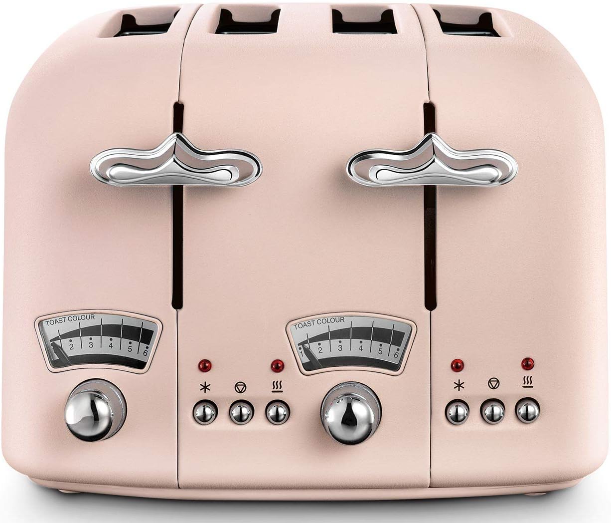 De'Longhi CT04PK Toaster, Plastic, Pink