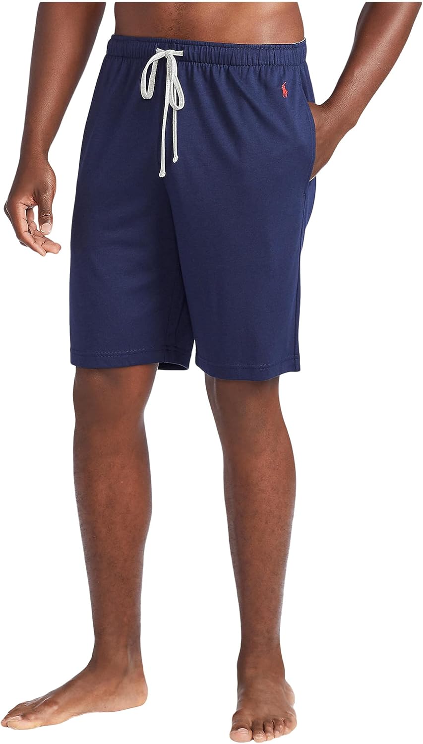 Polo Ralph Lauren Supreme Comfort Sleep Shorts Cruise Navy/Andover Heather/Rl2000 Red Pp 2XL