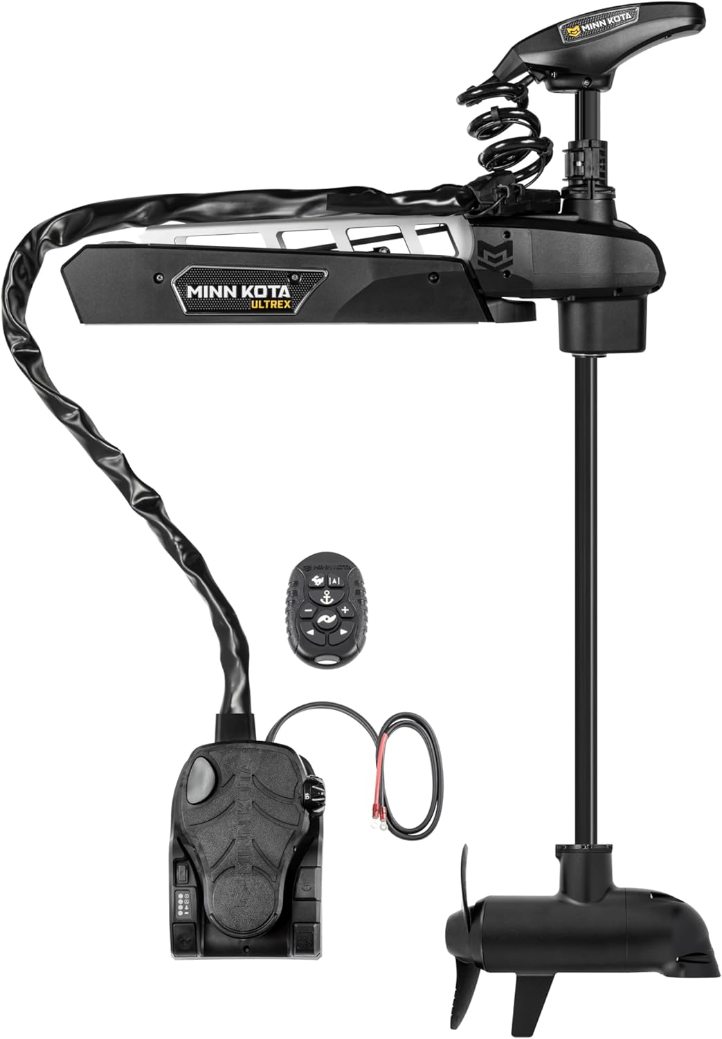 Minn Kota Ultrex Quest Brushless Bow-Mount Electric Trolling Motor with Dual Spectrum Chirp Sonar, 90/115 Lb. Thrust, 45 in. Shaft, Freshwater