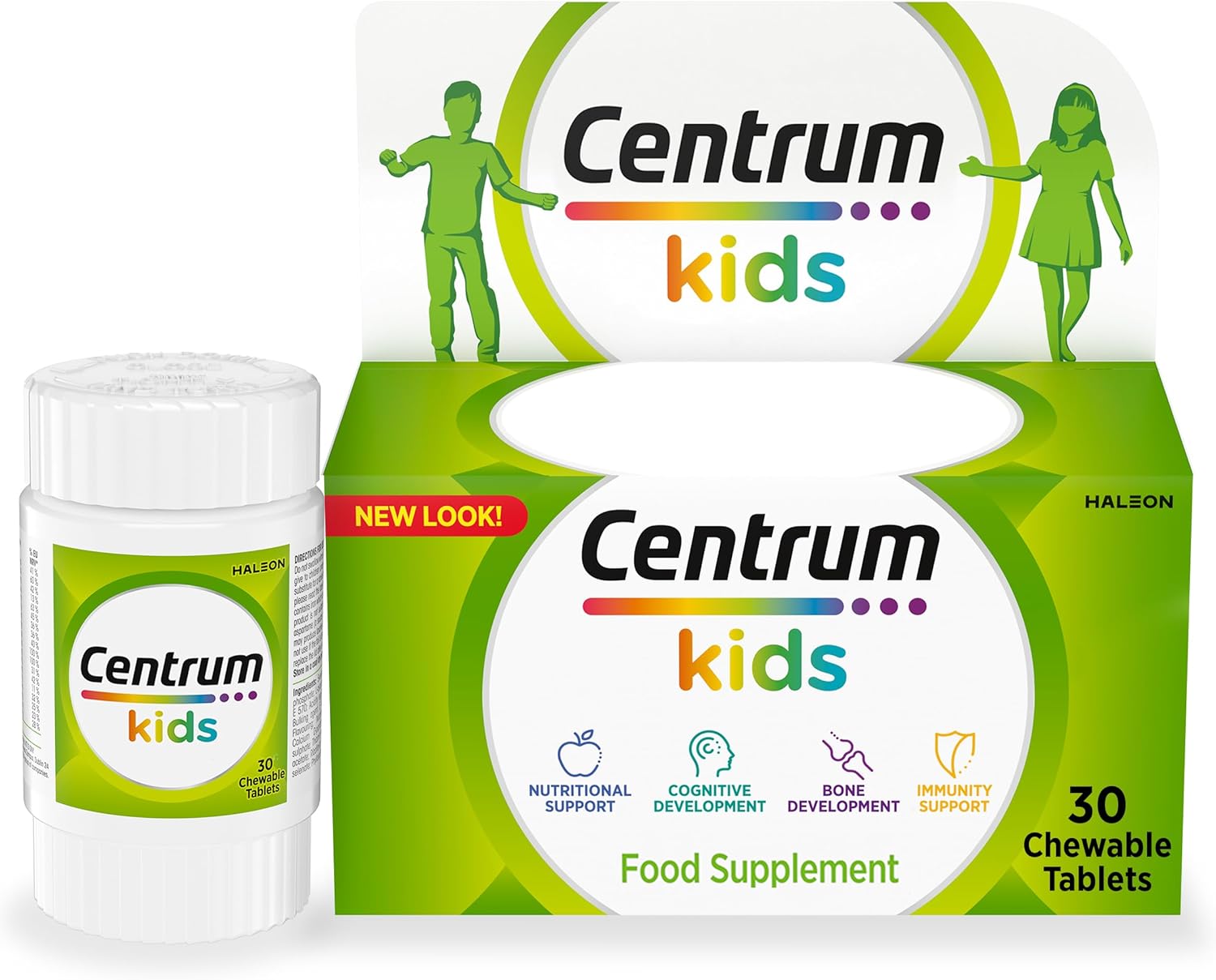 Centrum Kids Multivitamins & Minerals, 30 Tablets