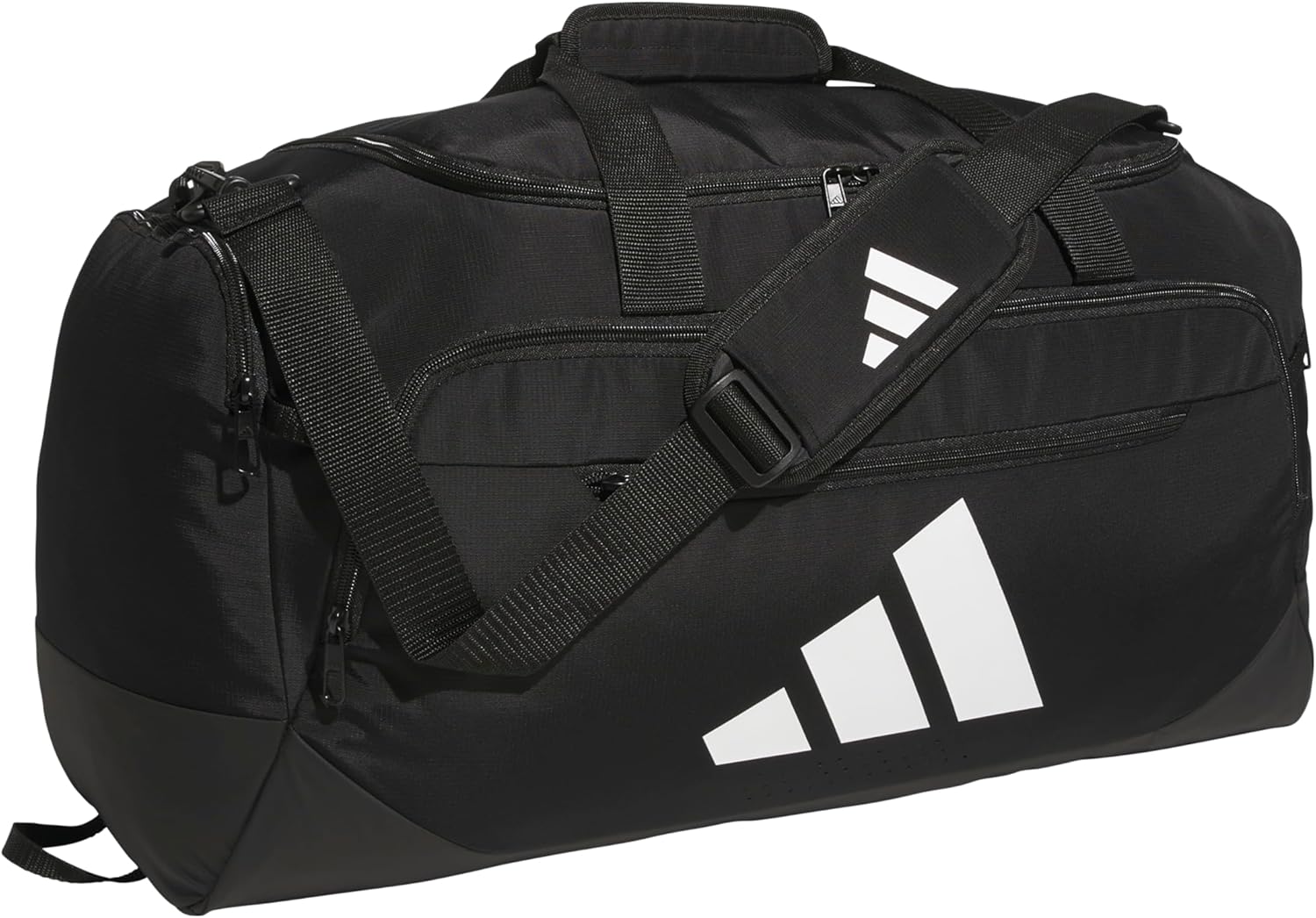adidas Defender 5.0 Duffel, Durable Travel Gym Sports Bag for Men and Women