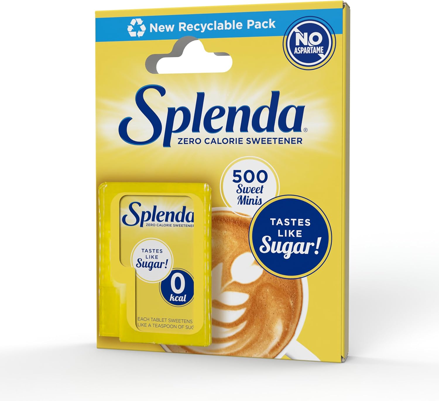 SPLENDA No Calorie Sweetener Dissolvable Minis, 500 Tablets (1-Pack)