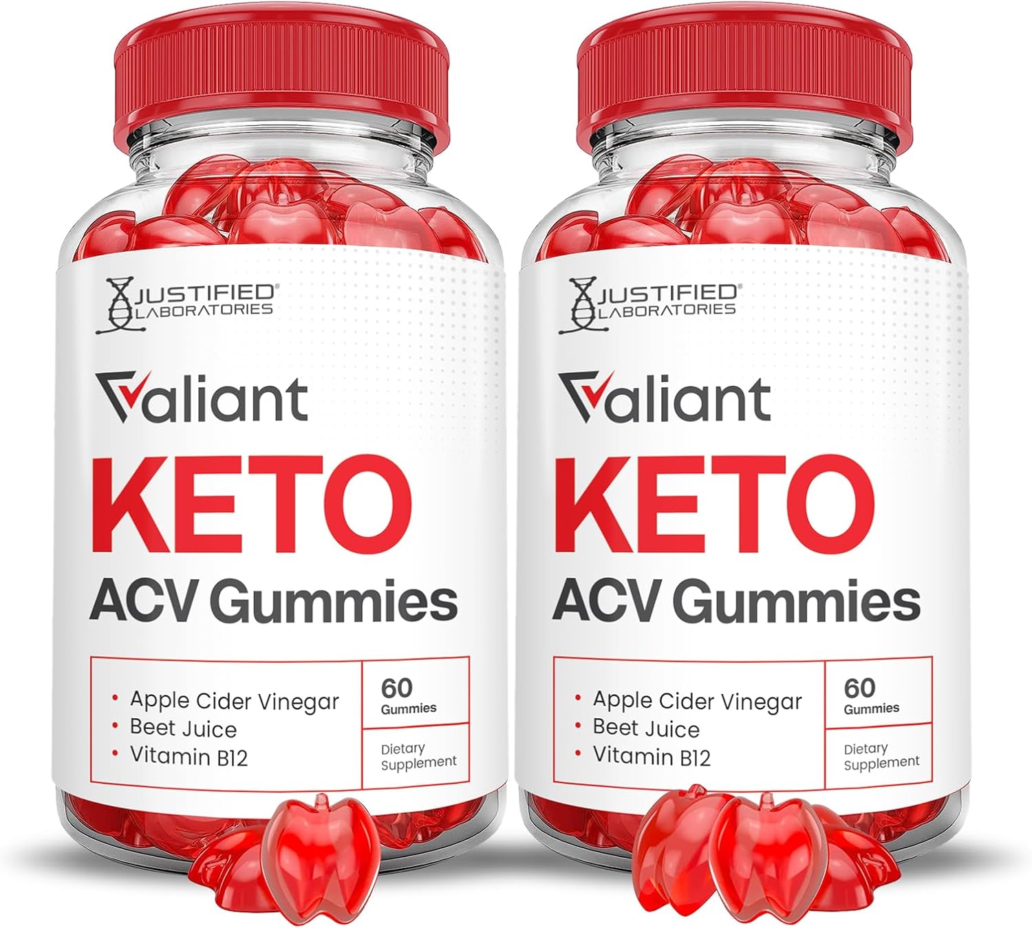 (2 Pack) Valiant Keto ACV Gummies Advanced Formula 1000MG Valant Keto Gummies Apple Cider Vinegar Formulated with Pomegranate Beet Juice Powder B12 Vegan Non GMO 120 Gummys