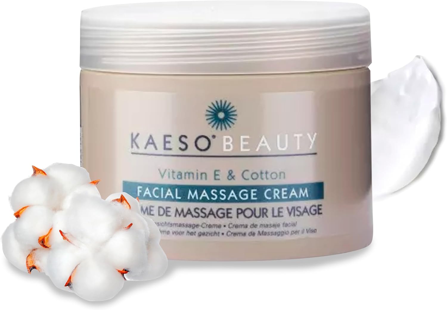 Kaeso Facial Massage Cream Enriched with Vitamin E 450 ml