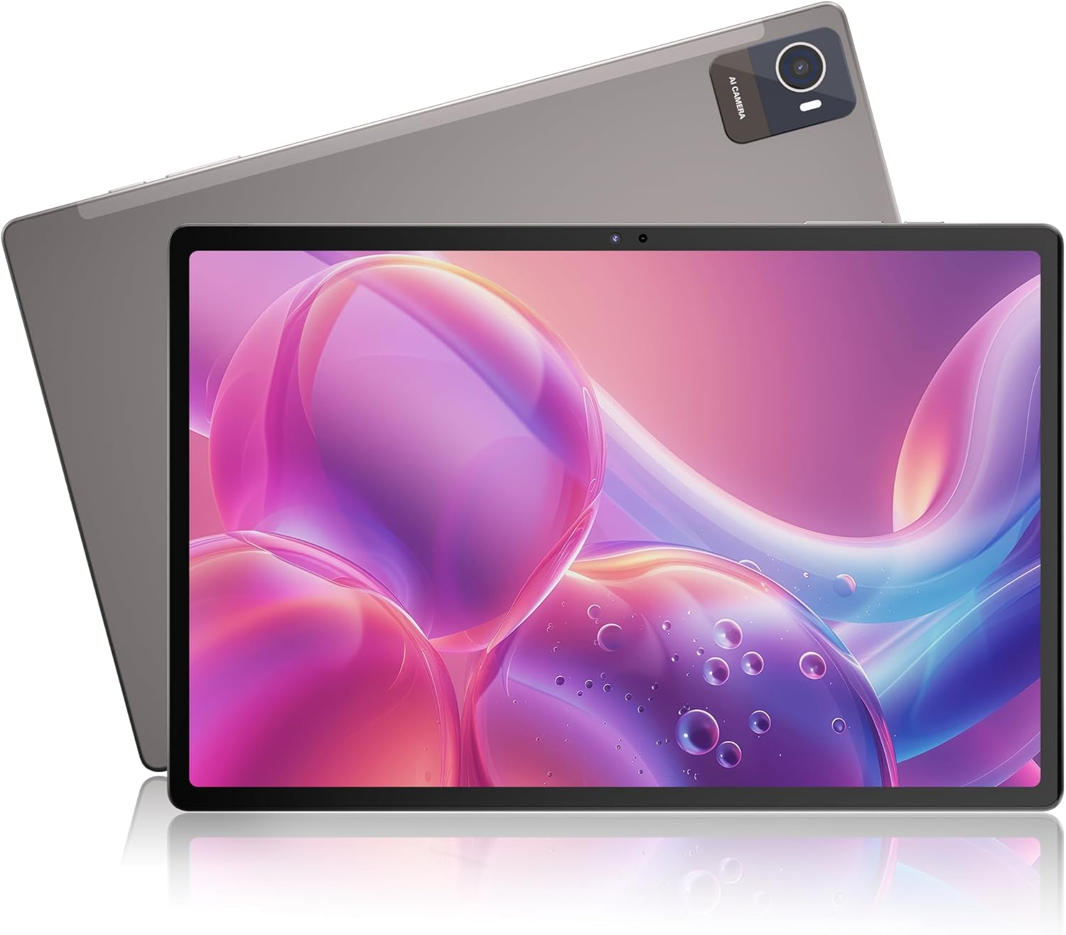 jumper 10.5 inch Android Tablet, 8GB RAM 256GB ROM (TF 1TB), 4G LTE Dual SIM, WiFi, Bluetooth 5.0, FHD Display, 7000mAh Battery, Type-C, Face Unlock, Tablet PC for Kids Adults Work Study