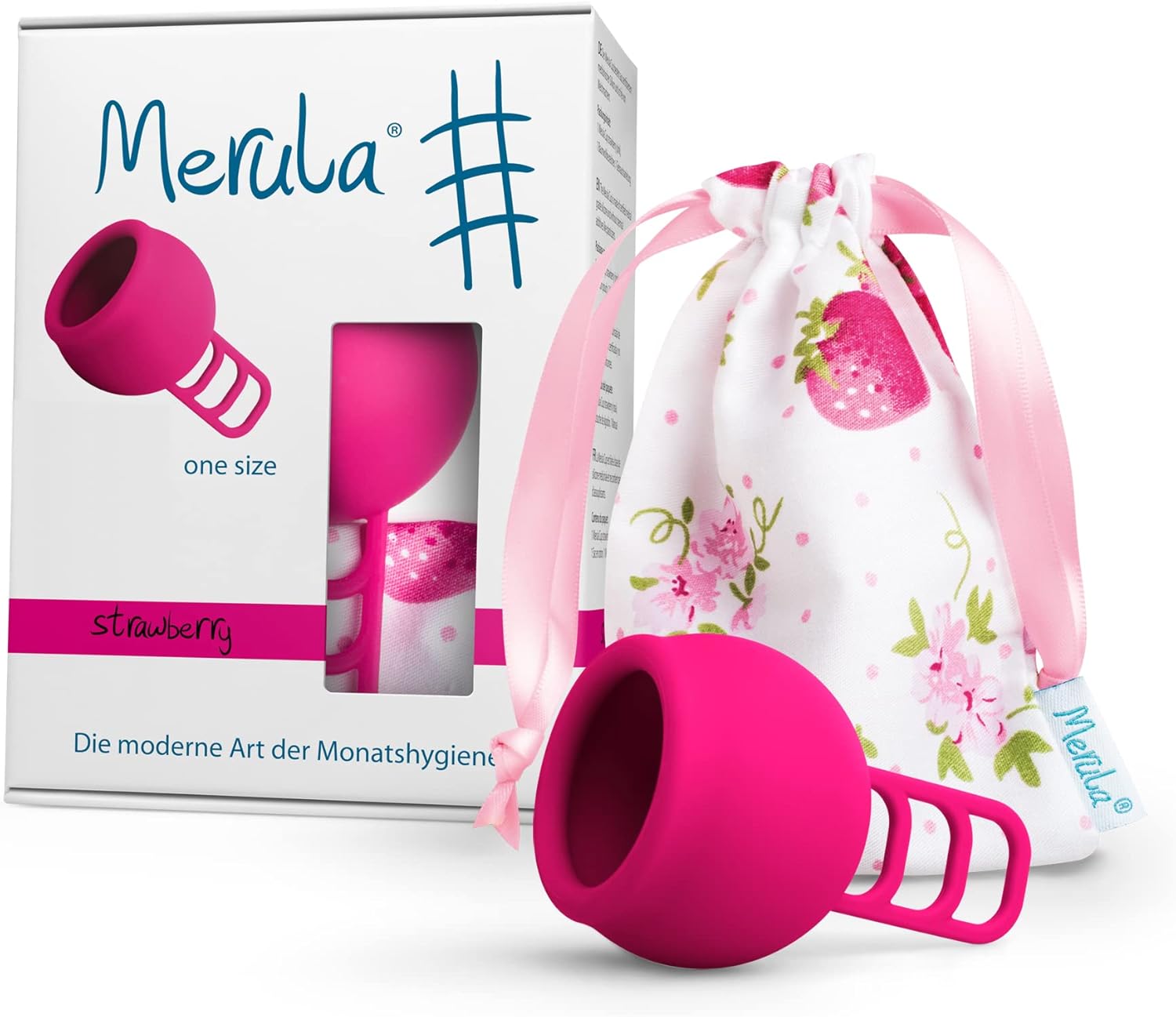 Cup Strawberry (Pink) - The One-Size Menstrual Cup