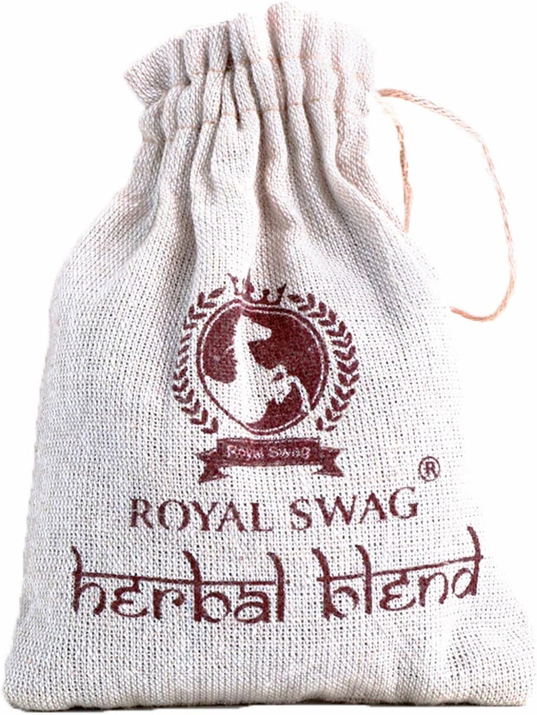 ROYAL SWAG Herbal 100% Tobacco Free & Nicotine Free Organic Mixture for Smoking 1 Pack (1 Oz/ 30G)