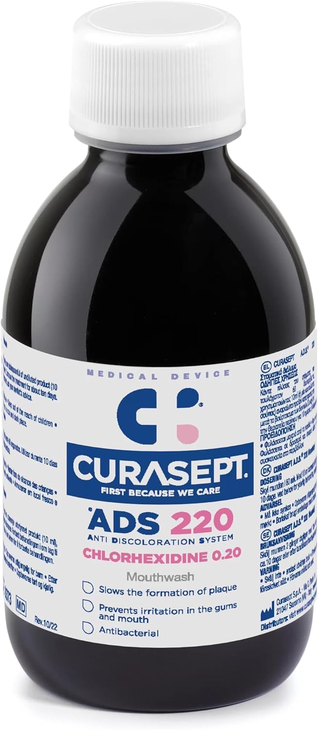 Curasept Mouthwash 0.2% 200ml - Pack of 3