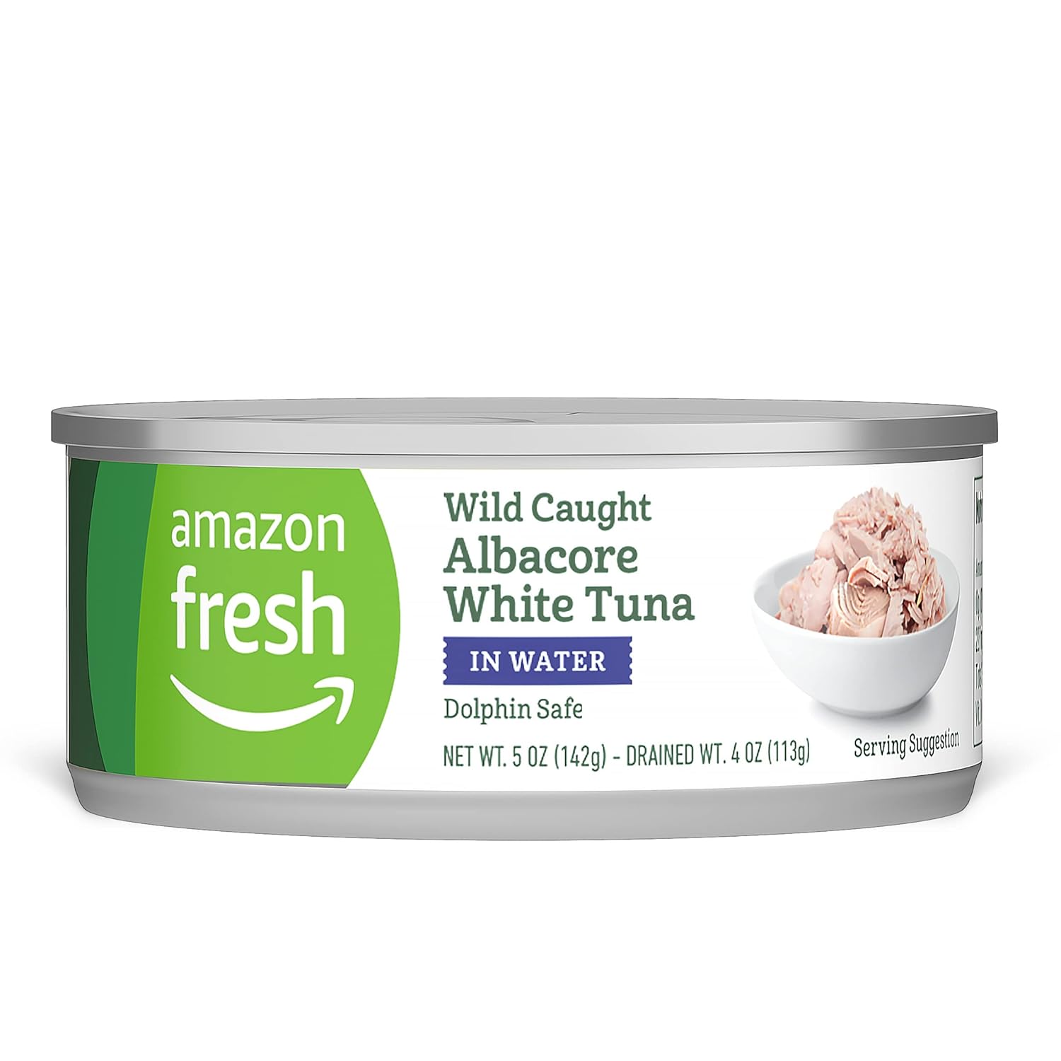 Amazon Fresh, Solid White Albacore Tuna, 5 Oz