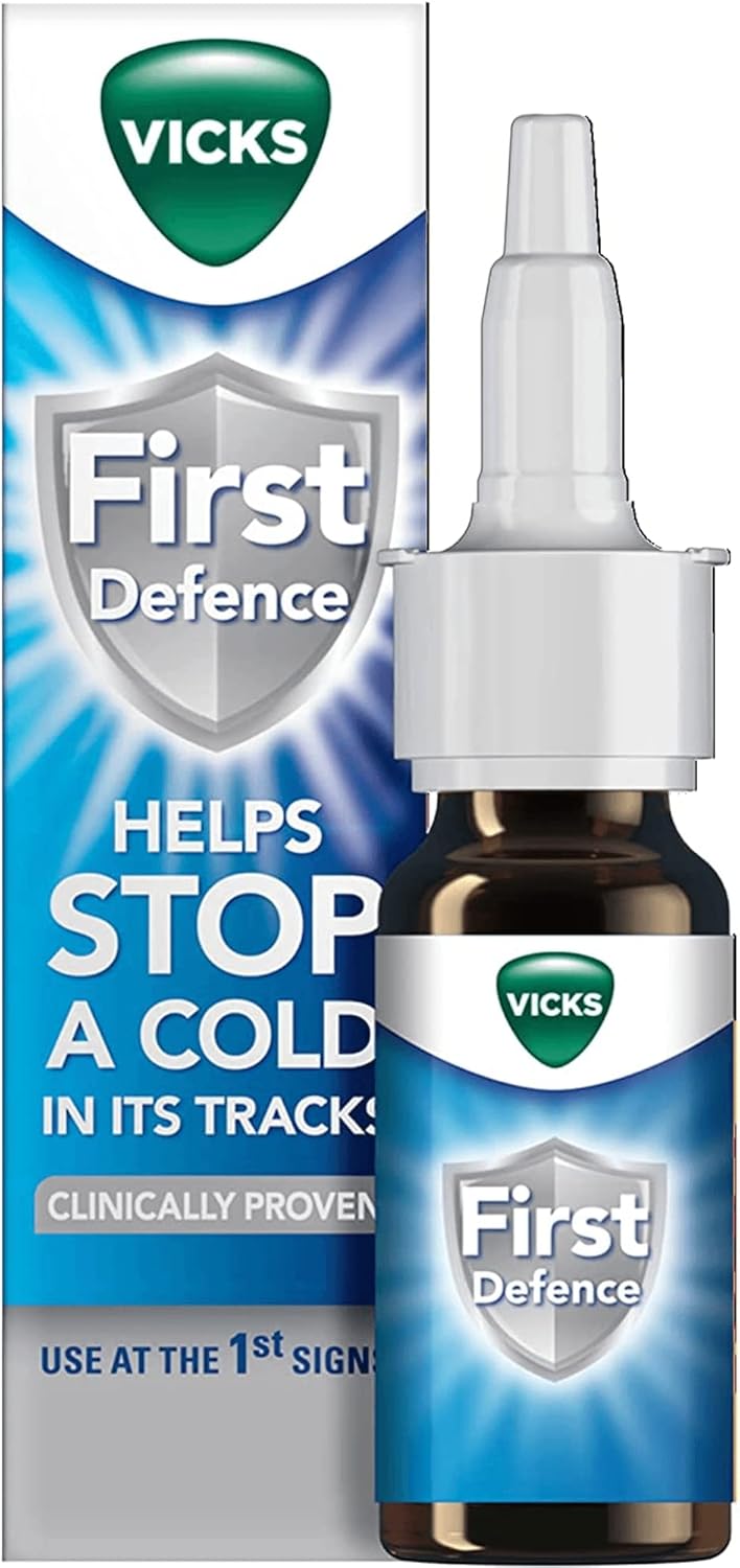 THREE PACKS of Vicks First Defence Nasal Spray 15ml