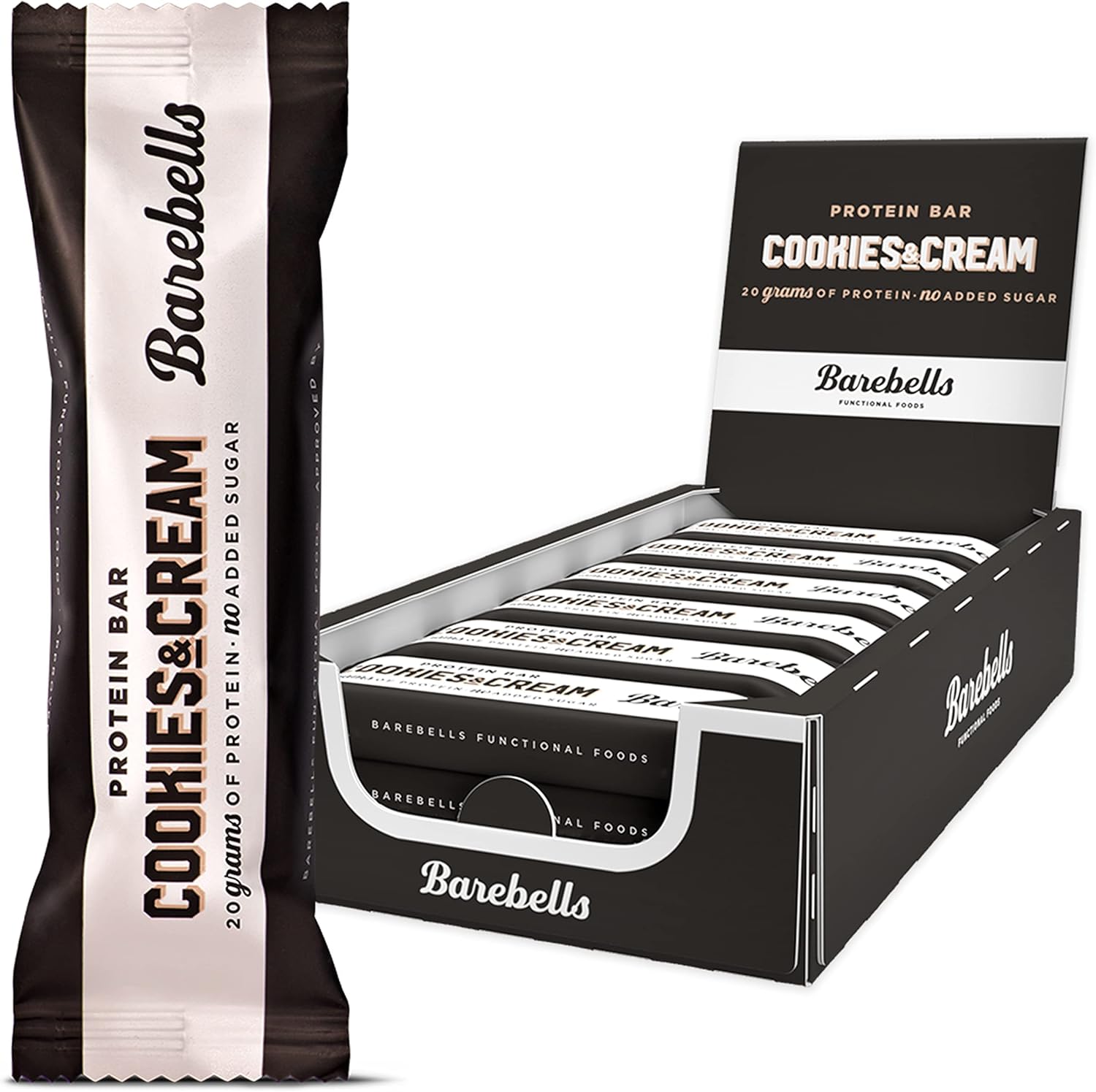 Barebells Protein Bar 55 g x 12 (Cookies Cream)