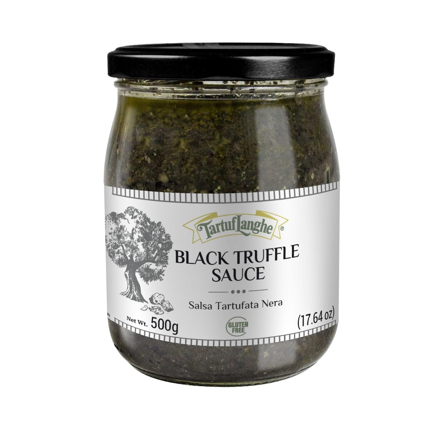 TartufLanghe Black Truffle Tartufata Pasta Sauce - 17.6 oz