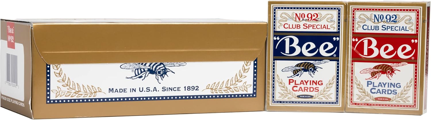 Gold Standard Premium Poker Playing Cards, 12 Pack, Standard Index Casino Quality Card Decks