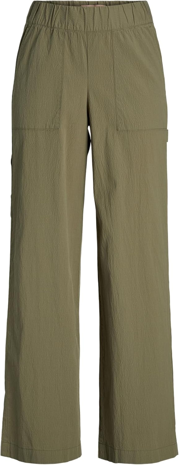 JACK & JONES Women's Jxkaia Seersucker Mw Pant WVN