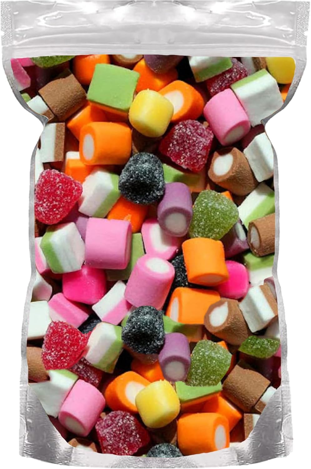 ZANGOC Dolly Mixtures - 750G Premium Bulk Bag - Colorful Pick and Mix Sweets Perfect for Parties, Birthday, Get well soon gift,and Anniversaries Gifts Retro Sweets