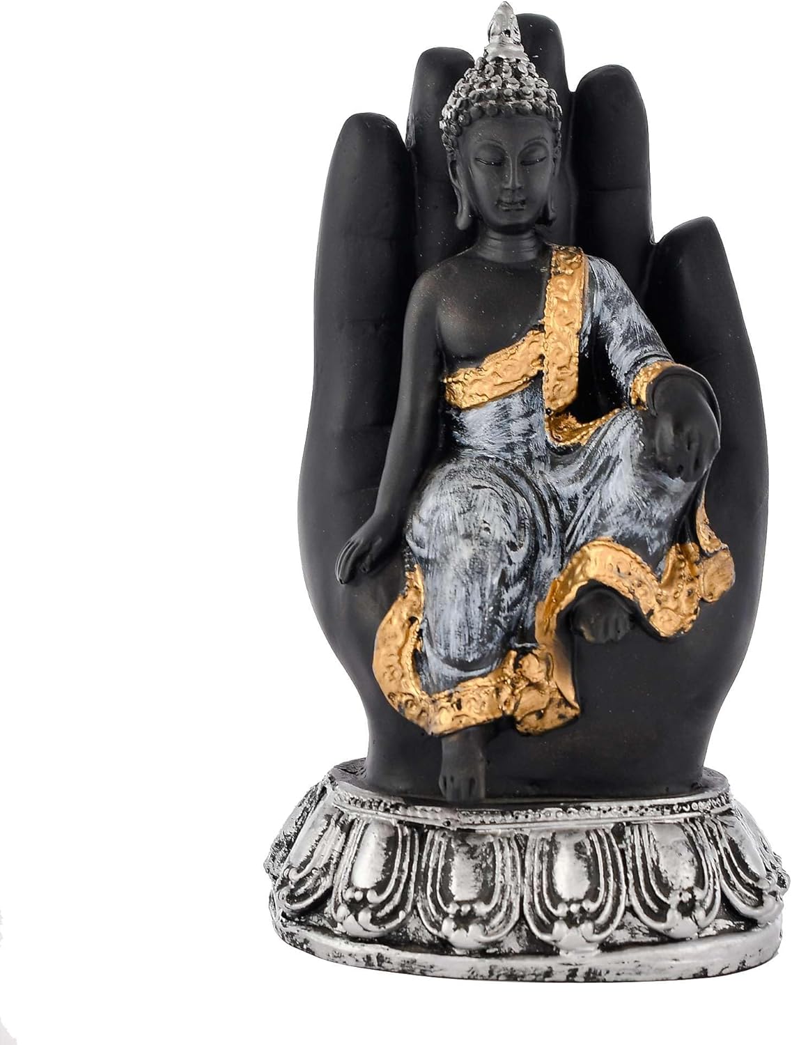 Nifty Nest craft Meditating Sitting Buddha Idols for Home Decor Diwali Gifts for Family and Friends