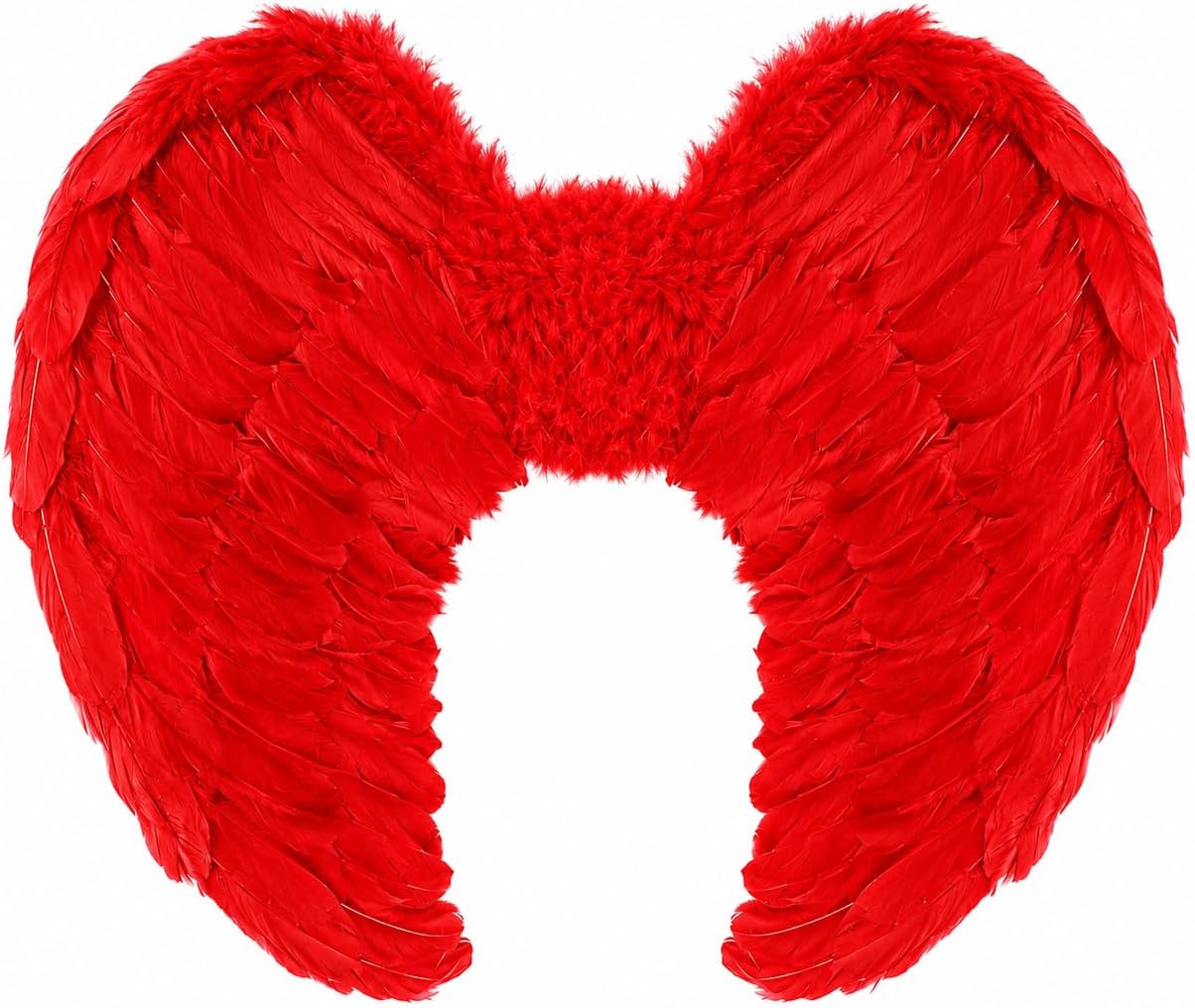 Fairy Wings Angel Wings Real Feather Large Black White Red Devil Halloween