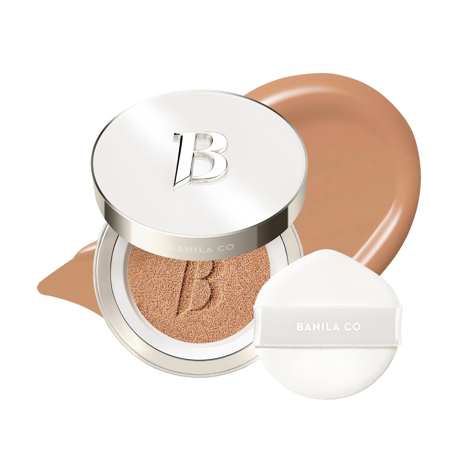 BANILA CO Covericious Ultimate Cover Cushion | Up to 100HR Long-Wear Foundation | 20 Shades for All Skin Tones | Matte & Lightweight Finish | Korean Cushion Foundation (14g / 0.49 oz), 32C MAPLE