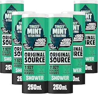 Original Source Tea Tree & Mint Shower Gel 250ml - (Pack of 6)