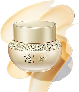Sooryehan Ginseng Cream (60 ml/1.01 fl oz) Korean Skincare | Total Age-Defying Solution, Wrinkle Improvement, Skin Texture Care, Moisturizer for Radiant and Glass Skin.