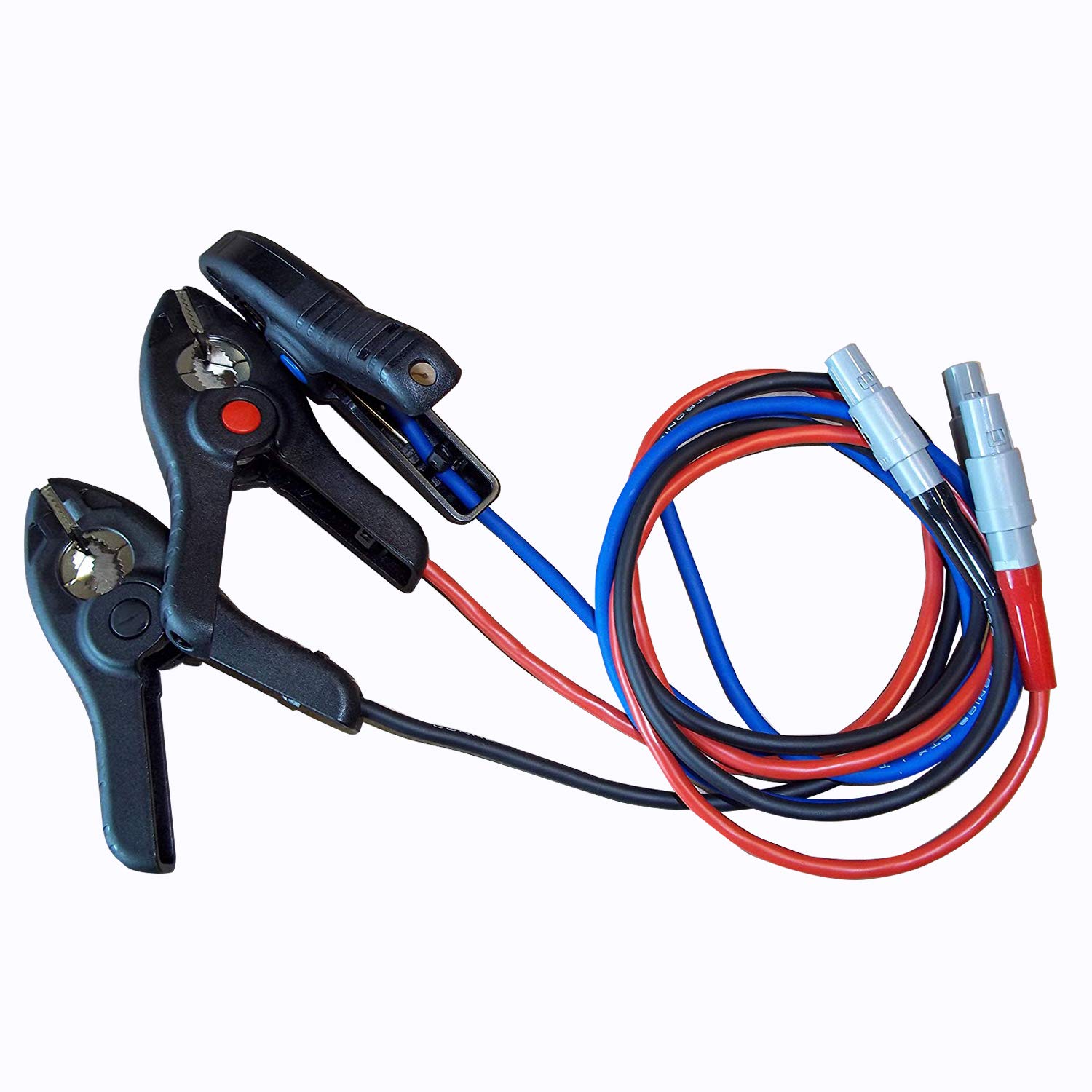 Electric Motor Tester Kelvin Test Leads with Kelvin Clips for AT5, AT7, AT7P, AT34, AT33 IND, AT33EV Deenergized Motor Circuit Analysis Testing Instrument