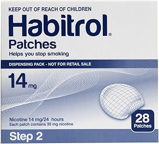 Habitrol Patches Stop Smoking Aid Patches - 28 Each (Step 2 - 14 Mg)