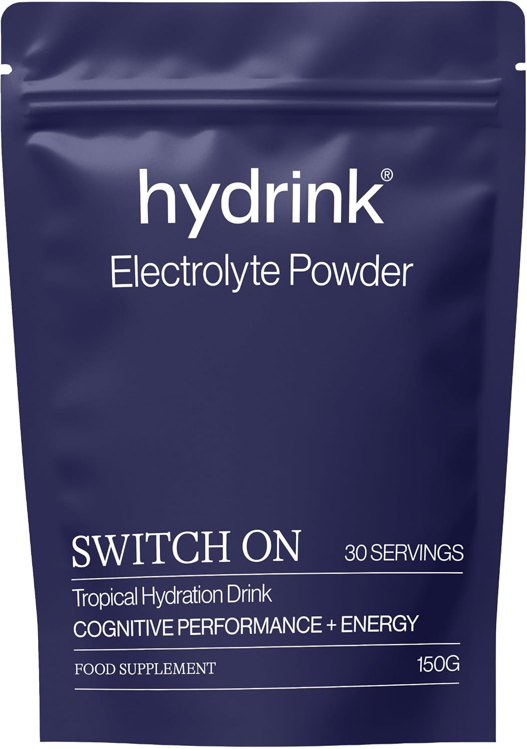 Switch On Hydration Electrolytes Powder – Sugar Free Energy Drink with Magnesium, Vitamin D & B – Vegan Hydration Powder with Real Fruit – Fasting Electrolyte - Gut Health Supplements – 165g
