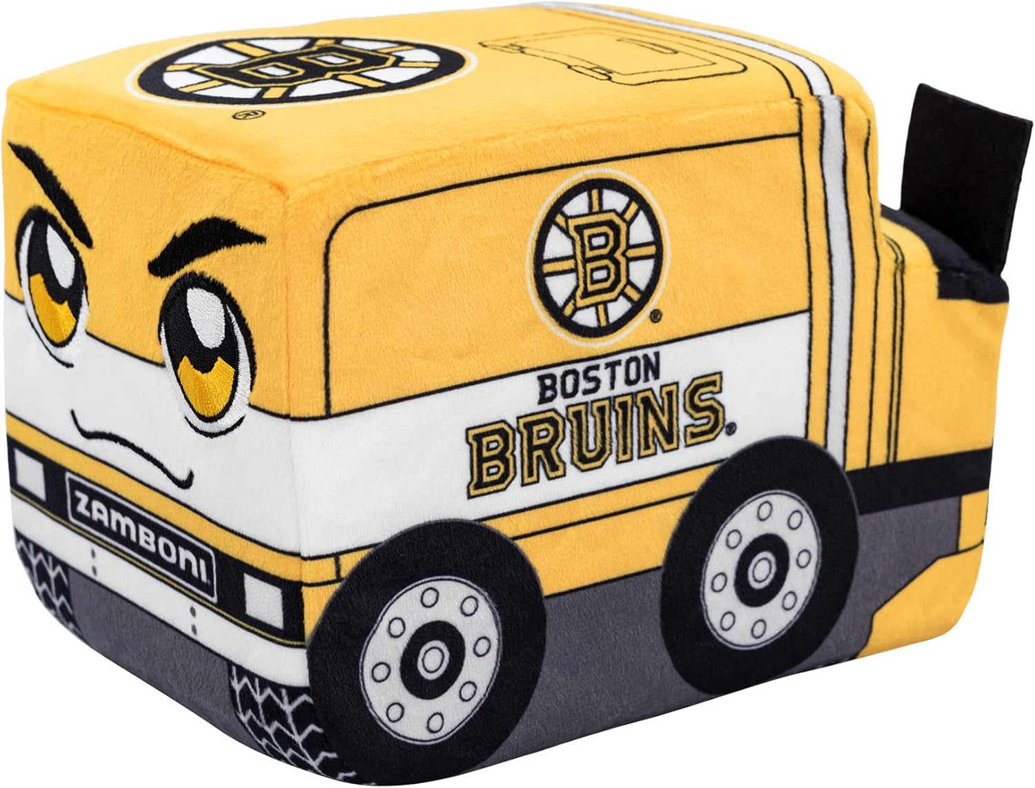 Bleacher Creatures Boston Bruins Zamboni 7" NHL Kuricha Plushie - Soft Inspired Plush