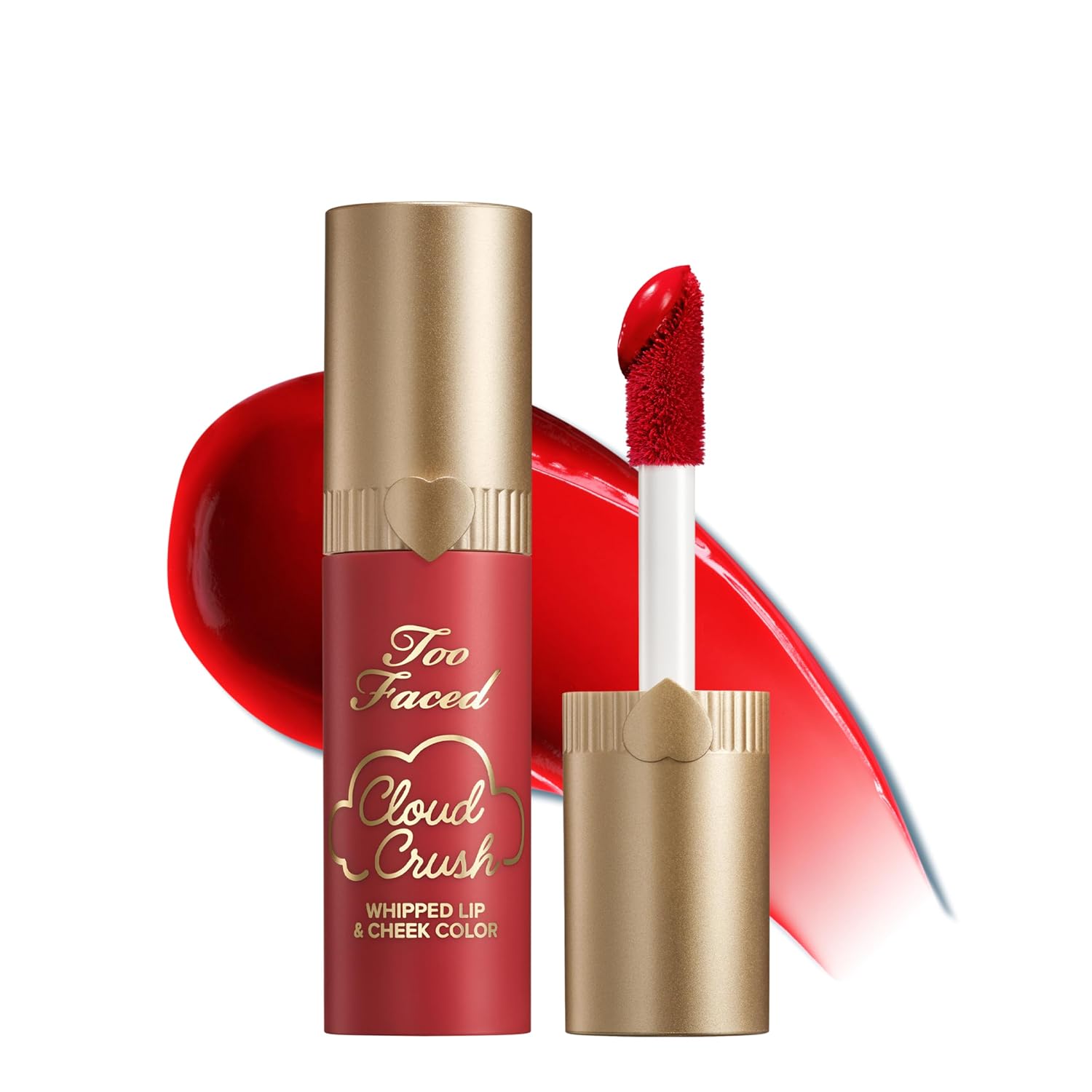 Too Faced Cloud Crush Whipped Lip & Cheek | Creamy Multi-Use Formula with Hyaluronic Oil for a Soft-Focus Longwear Flush