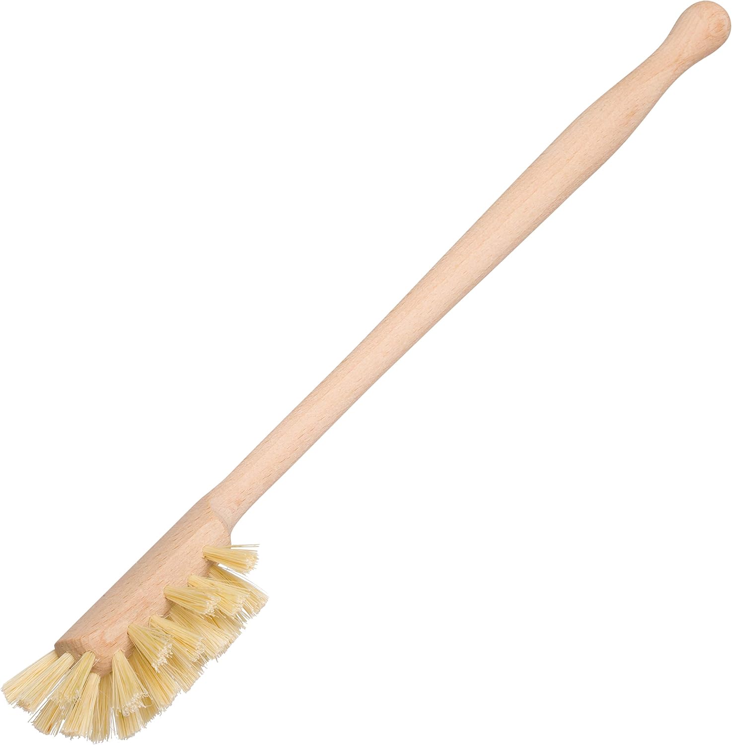 REDECKER Tampico Fiber Drinking Bottle Brush with Beechwood Handle, 13-3/4-inches - Natural Fiber Bristle Bottle Brush - Water Bottle Brush, Made in Germany