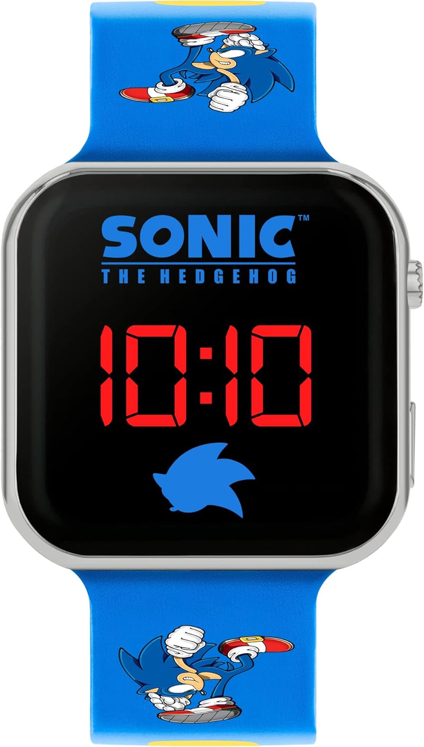 Sonic Boy's Digital Quartz Watch with Silicone Strap SNC4137
