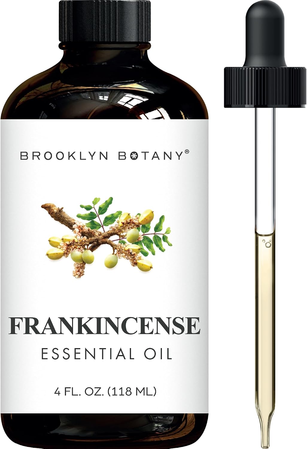 Brooklyn Botany Frankincense Essential Oil - Huge 4 Fl Oz