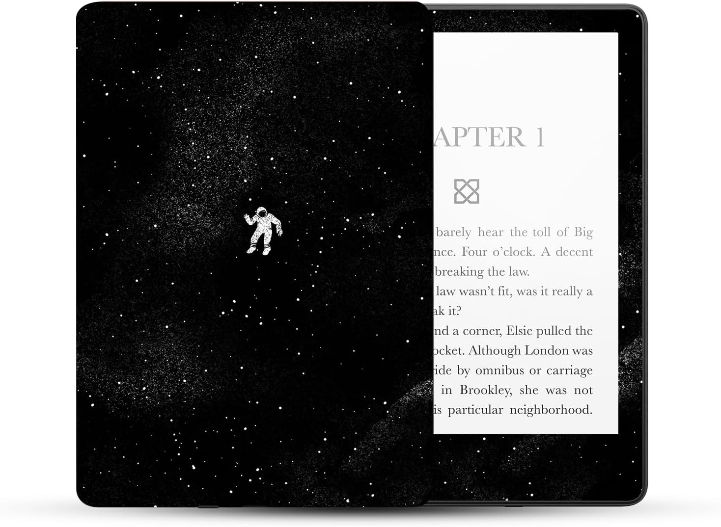 MightySkins Skin Compatible with Amazon Kindle Paperwhite 5 6.8-inch 11th Gen (2021) Full Wrap - Gravity | Protective, Durable, and Unique Vinyl Decal wrap Cover | Easy to Apply | Made in The USA