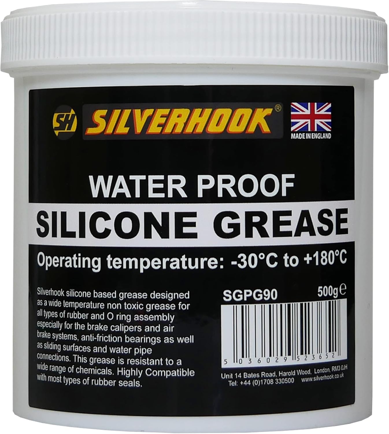 Silicone Grease Tub 500g