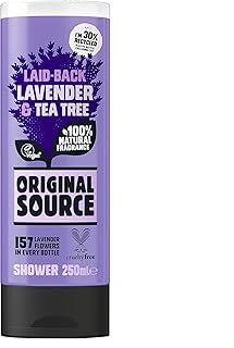 ORIGINAL SOURCE Lavender Shower Gel, 2 x 250 ml
